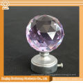 8/10/13/16/19/22/25 / 28mm Cristal Cristal Decorativo Ventana Cristal Cortina Finial Rosa